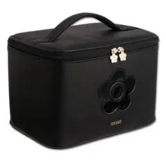 サフィアーノデイジーパッチ バニティXL（ブラック）　マリークワント