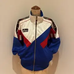 90s asics トラックジャケット 短丈 極美品