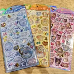 うるちゅるPOPシール　3枚セット