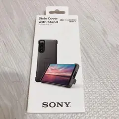 Style Cover with Stand for Xperia 5IV 純正