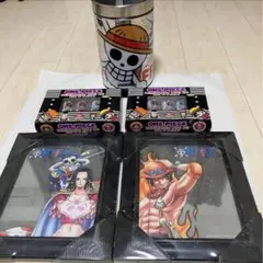 【非売レア品】ワンピース ダストボックス、デミタクマグ ボールチェーン、ミラー