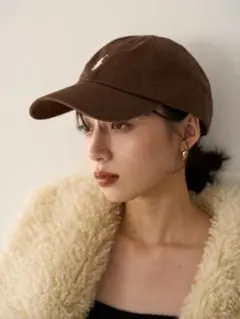 ポロラルフローレン polo ralphlauren ブラウン キャップ