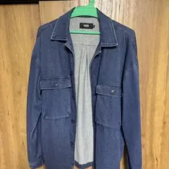 AZUL by MOUSSY ダークブルーデニムジャケット F