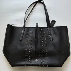 極美品✨コーチ マーケット トートスタッズ パッチワーク A4可