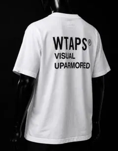 WTAPS ダブルタップス 02 M 両面プリント グラフィック Tシャツ 白
