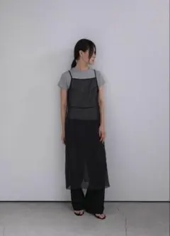 オオトロ　OHOTORO シアーワンピース　キャミソールワンピース