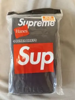 Supreme Hanes ボクサーパンツ ブラック Mサイズ 1枚