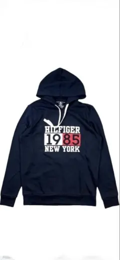 TOMMY HILFIGER ネイビー パーカー XLサイズ