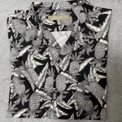 UNITED ARROWS ユナイテッドアローズ　パイナップル柄シャツ　ブラックのサムネイル