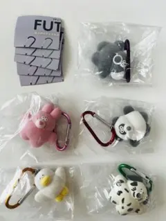 フチュールドット おトボけアニマルズフィギュアマスコット 5種セット