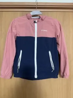 Columbia コロンビア ウィンドブレーカー ピンク ネイビー S
