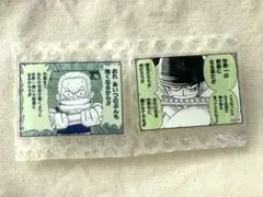 ワンピース 名言アクリルバッジコレクション ゾロ　2点