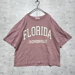 u414 ニコアンド カレッジロゴTシャツ 半袖 カジュアル ストリート レトロ