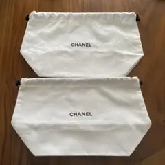 シャネル　ノベルティ　非売品　 巾着ポーチ　2枚セット