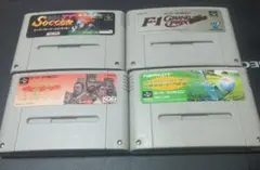 スーパーファミコン ゲームソフト 4本セット