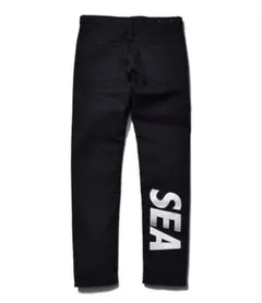 WIND AND SEA × MINEDENIM SKINNY 5PKT M黒のサムネイル