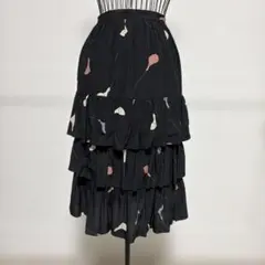 ★SALE★ PINK HOUSE VINTAGE ティアードスカートのサムネイル