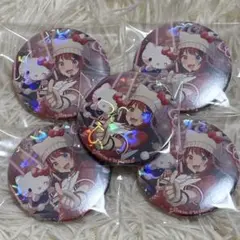 すとぷり 莉犬くん サンリオ コラボ 缶バッジ キティちゃん ホログラム レア