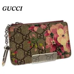 GUCCI グッチ コインケース GGスプリーム GGブルームス 花柄