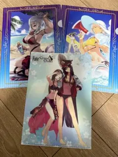 FGO fate 水着キャラクリアファイルセット