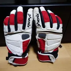 Phenix スキーグローブ Lサイズ 3D GRIP CUT 赤/白/黒