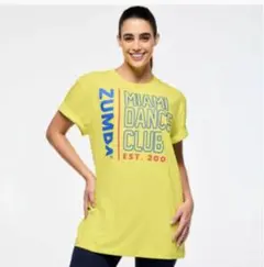 ZUMBA ズンバ　正規品　黄色　Tシャツ