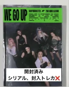 BABYMONSTER WE GO UP WE Ver. 開封済み