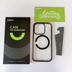 【新品】Alphex iphone 15 pro 用ケース マグセーフ対応