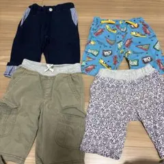 110 男の子　パンツ　ハーフパンツ　子供服　保育園着　夏服　まとめ売り