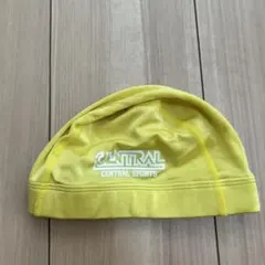 CENTRAL SPORTS 水泳帽 Mサイズ イエロー