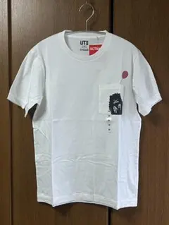 ⑤ULTRAMAN ポケット付きTシャツ Mサイズ ホワイト