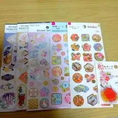GAIA 等　和風シール 6枚セット