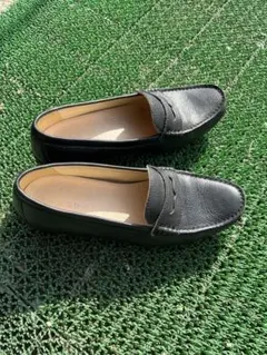 REGAL ブラックレザー ローファー　23㎝