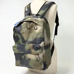 未使用 adidas アディダス カモフラ ナイロン リュック C706