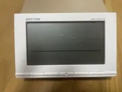 RHYTHM デジタル置時計 8RZ24-9SR03 ホワイト