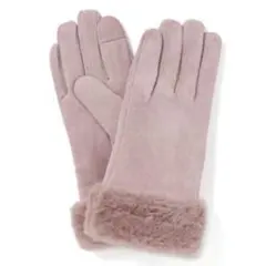 フランフラン スエード 手袋 ピンク
