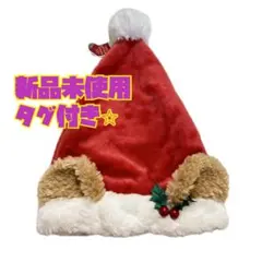 ディズニー　ダッフィー　サンタ帽　ファンキャップ　カチューシャ　クリスマス