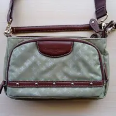 CHRISTIAN OLIVER 未使用　ショルダーバッグ オリーブグリーン