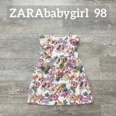ZARAbabygirl ザラ 花柄プリントワンピース90 95