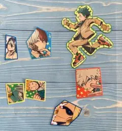 僕のヒーローアカデミア　原画展　入場特典　緑谷　爆豪　轟　オールマイト　尾白