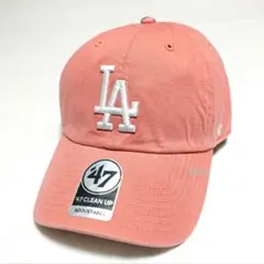 47 Brand LA ドジャース CU キャップ 帽子 ピンク 白 大谷