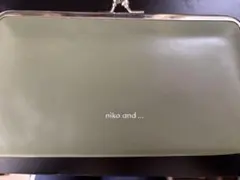 niko and... オリーブグリーン がま口財布