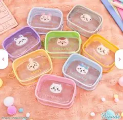 ちいかわ ぷっくりクリアミニポーチ 全種８セット