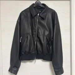 HARE レザージャケット ブラックのサムネイル
