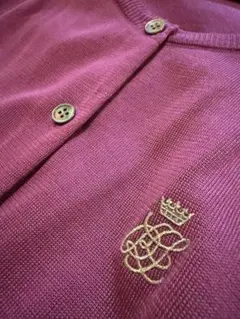 JaneMarple長袖 カーディガン 王冠刺繍のサムネイル