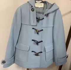 【美品】Ray BEAMS サックスブルー ダッフルコート