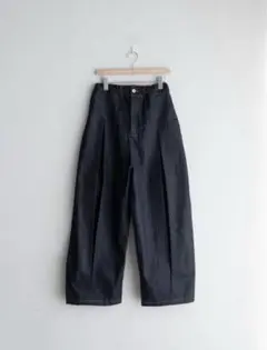 【美品】 SAGE NATION セージネーション BOX PLEAT 完売　黒 sage NATION | BOX PLEAT TROUSERS – session