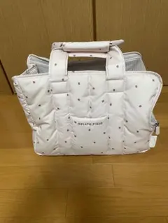 Hunny couture ペット キャリーバック ジェラートピケ トートバッグ