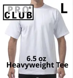 PRO CLUB 6.5oz Heavyweight Tee プロクラブ L