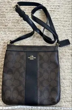 COACH ショルダーバッグ ブラウン/ブラック
